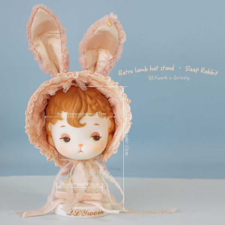 【QLYwork】The Retro Lamb Hat Stand-sleep rabbit【sold out】