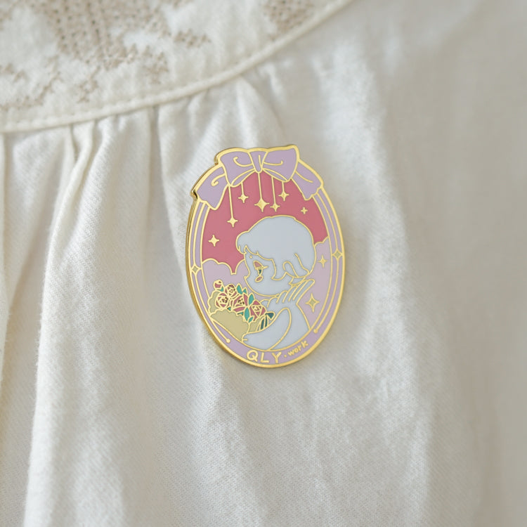 【QLYwork】Lamb Badge-【Star and bouquet】（instock）