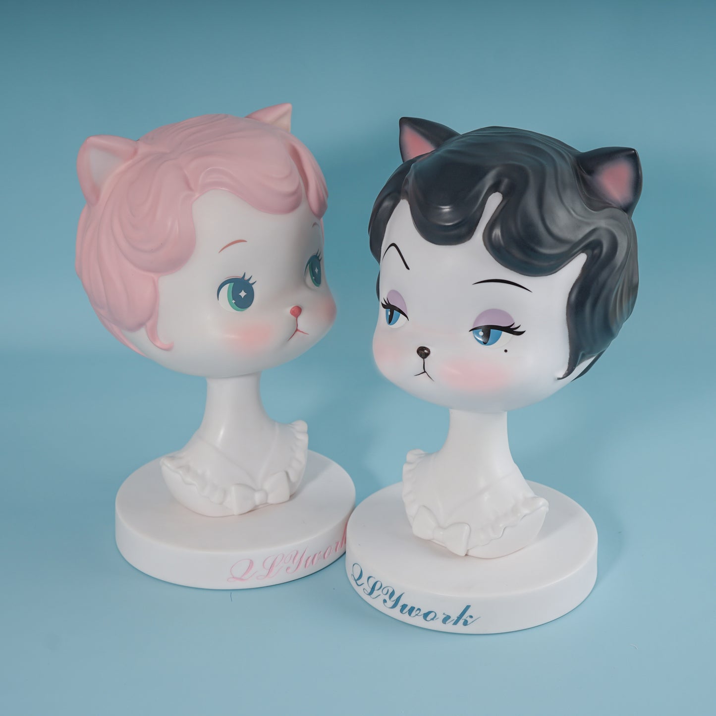 【QLYwork】Retro Cat Head Stand - Life-sized（sold out）