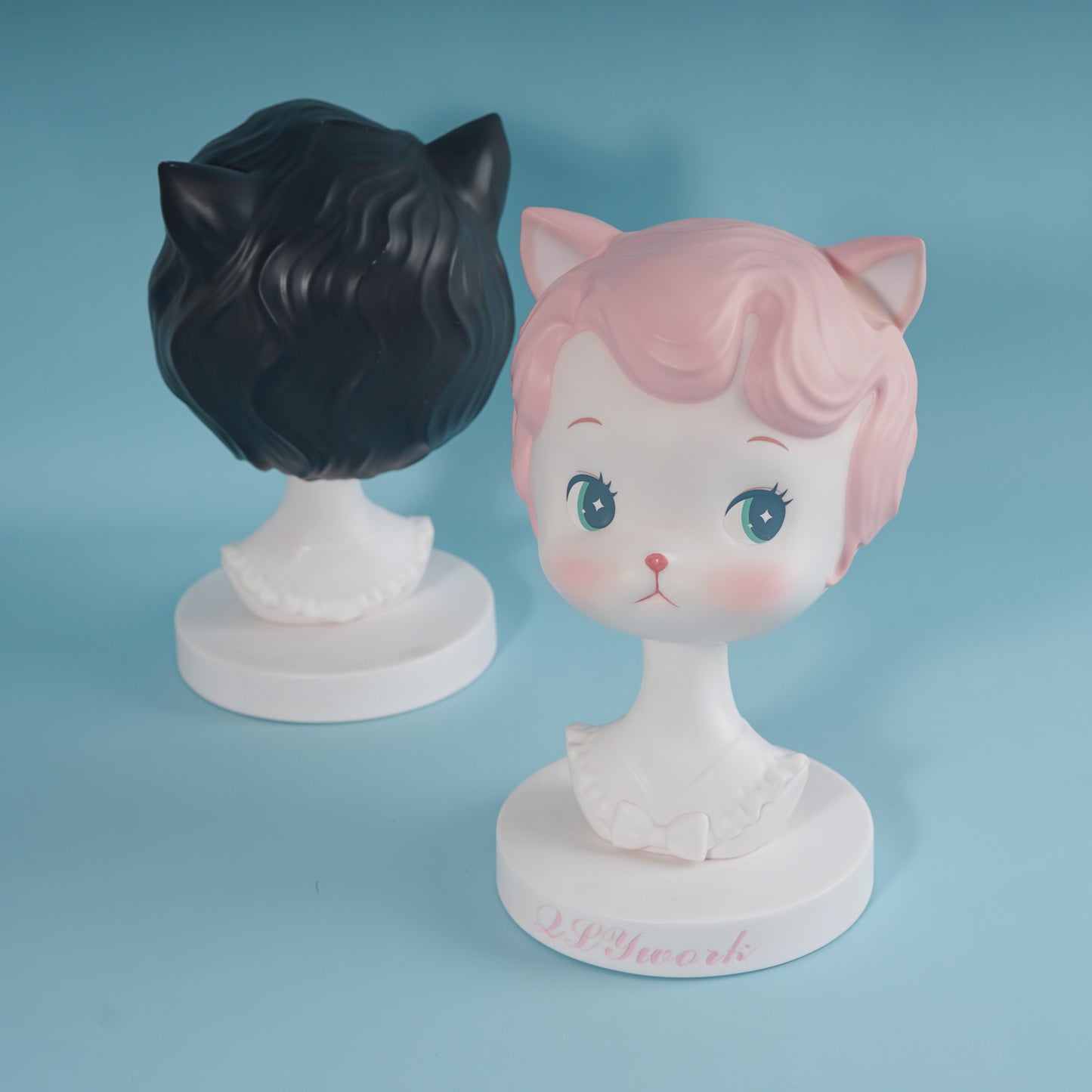 【QLYwork】Retro Cat Head Stand - Life-sized（sold out）