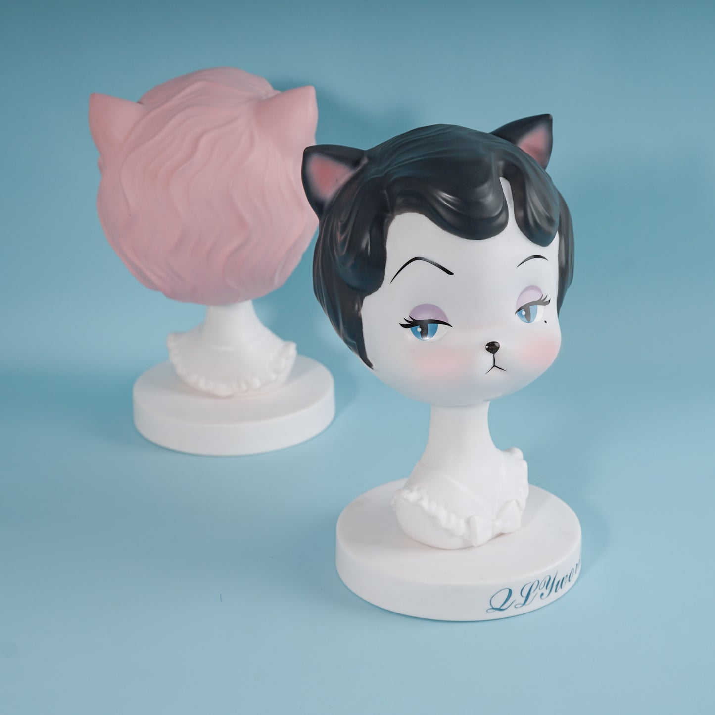 【QLYwork】Retro Cat Head Stand - Life-sized（sold out）