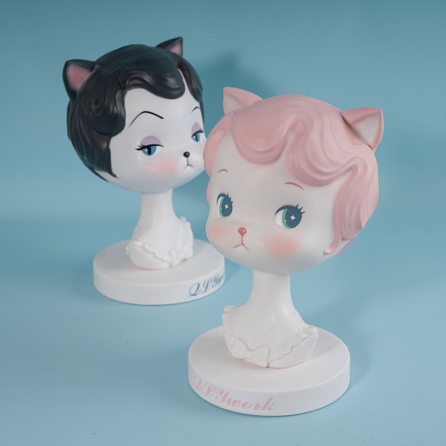 【QLYwork】Retro Cat Head Stand - Life-sized（sold out）