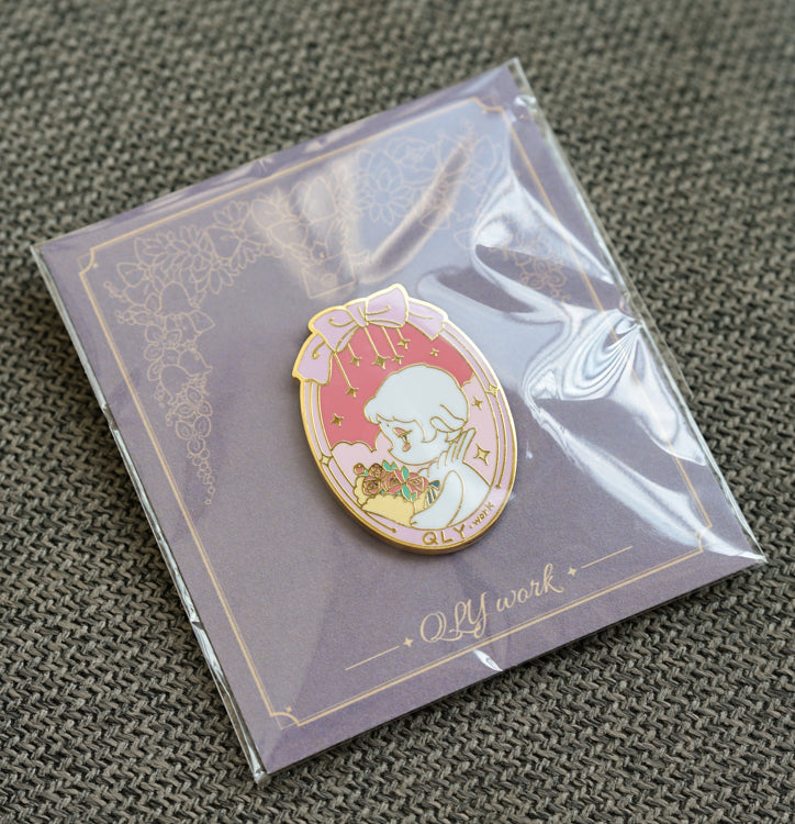 【QLYwork】Lamb Badge-【Star and bouquet】（instock）