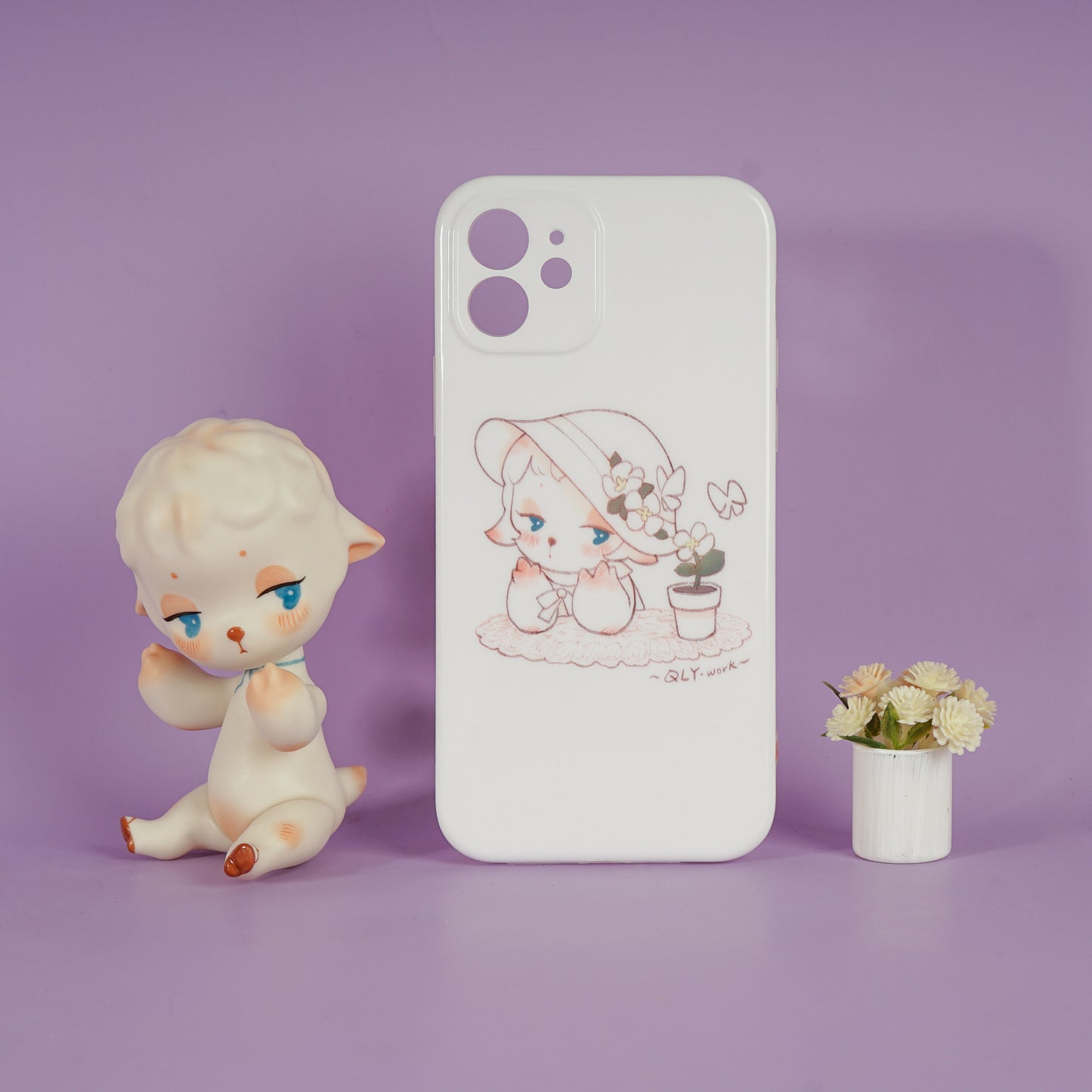 【QLYwork】Lamb iPhone case（instock）