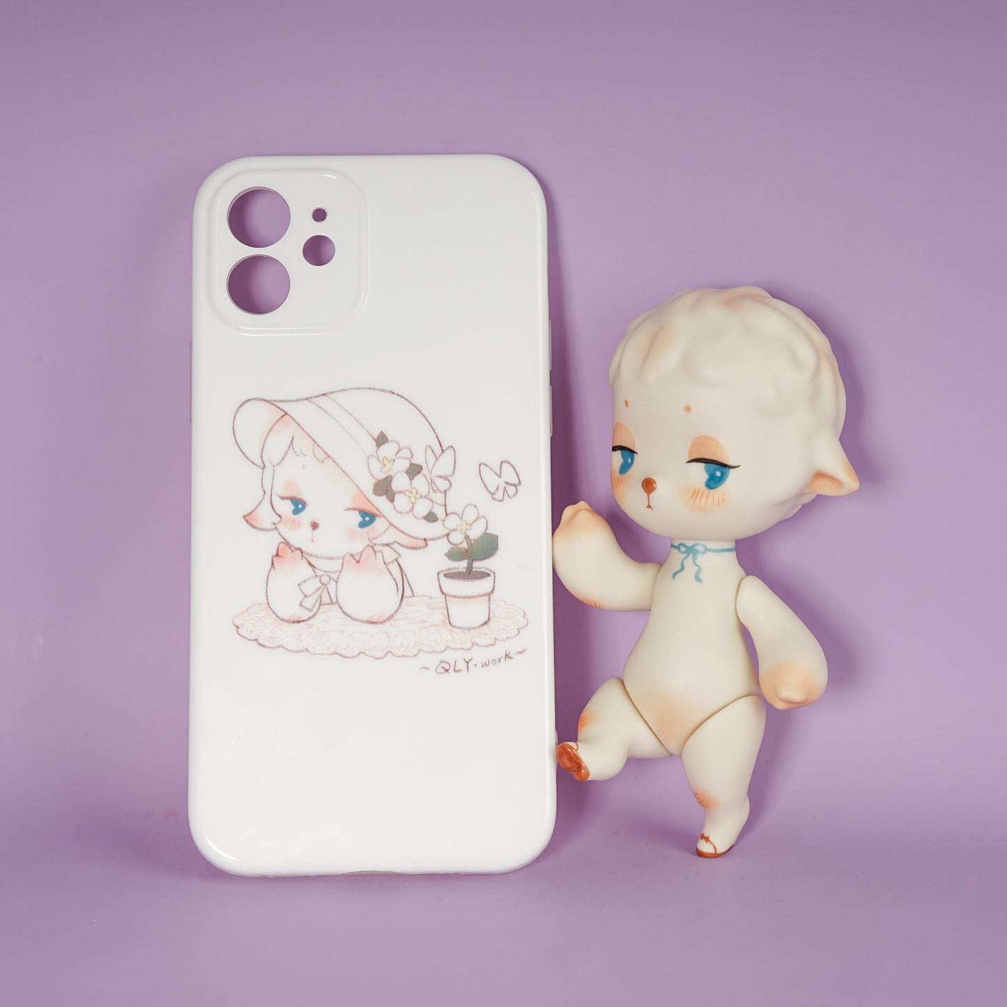 【QLYwork】Lamb iPhone case（instock）