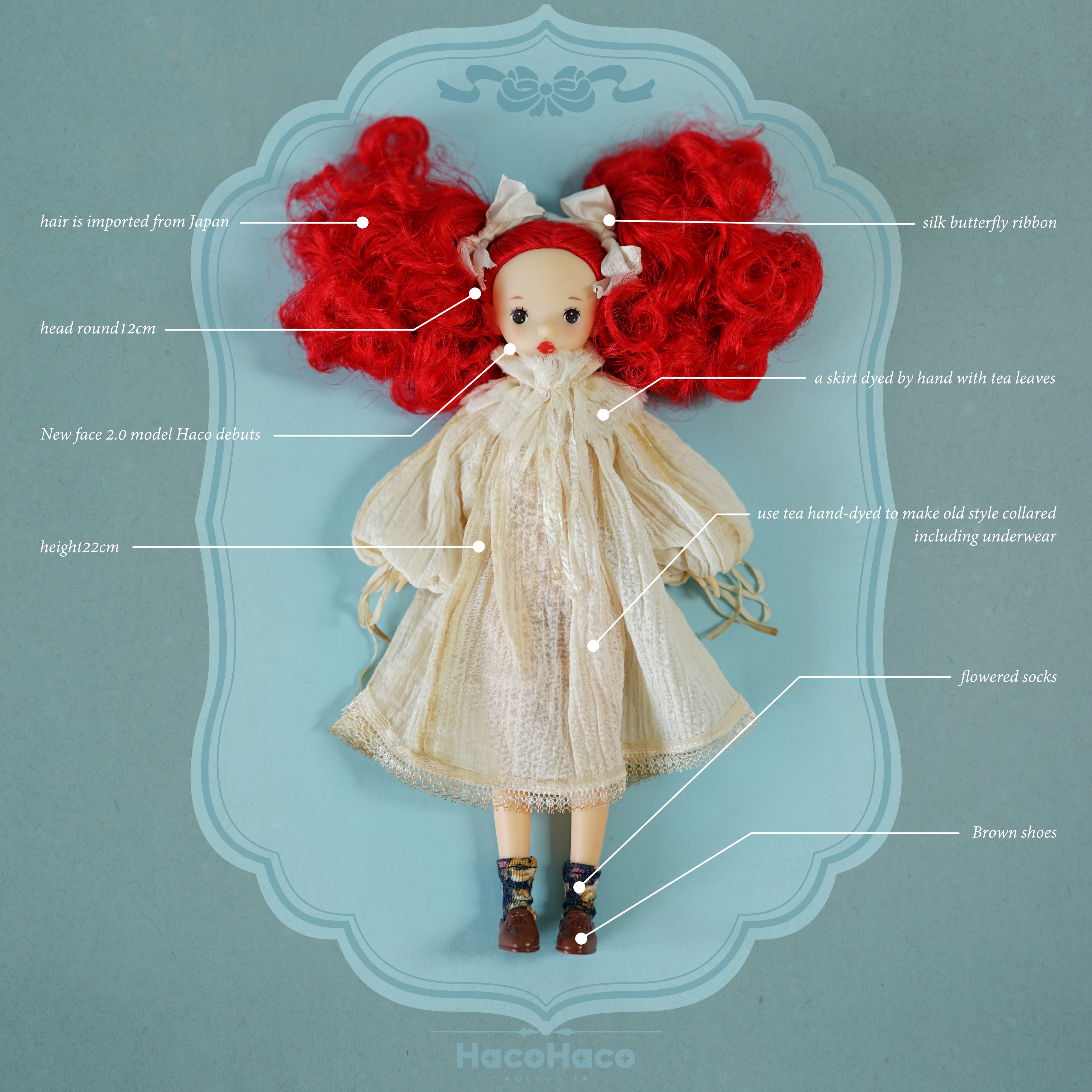 【QLYwork】HacoHaco Doll 5th generation-Annie（instock）