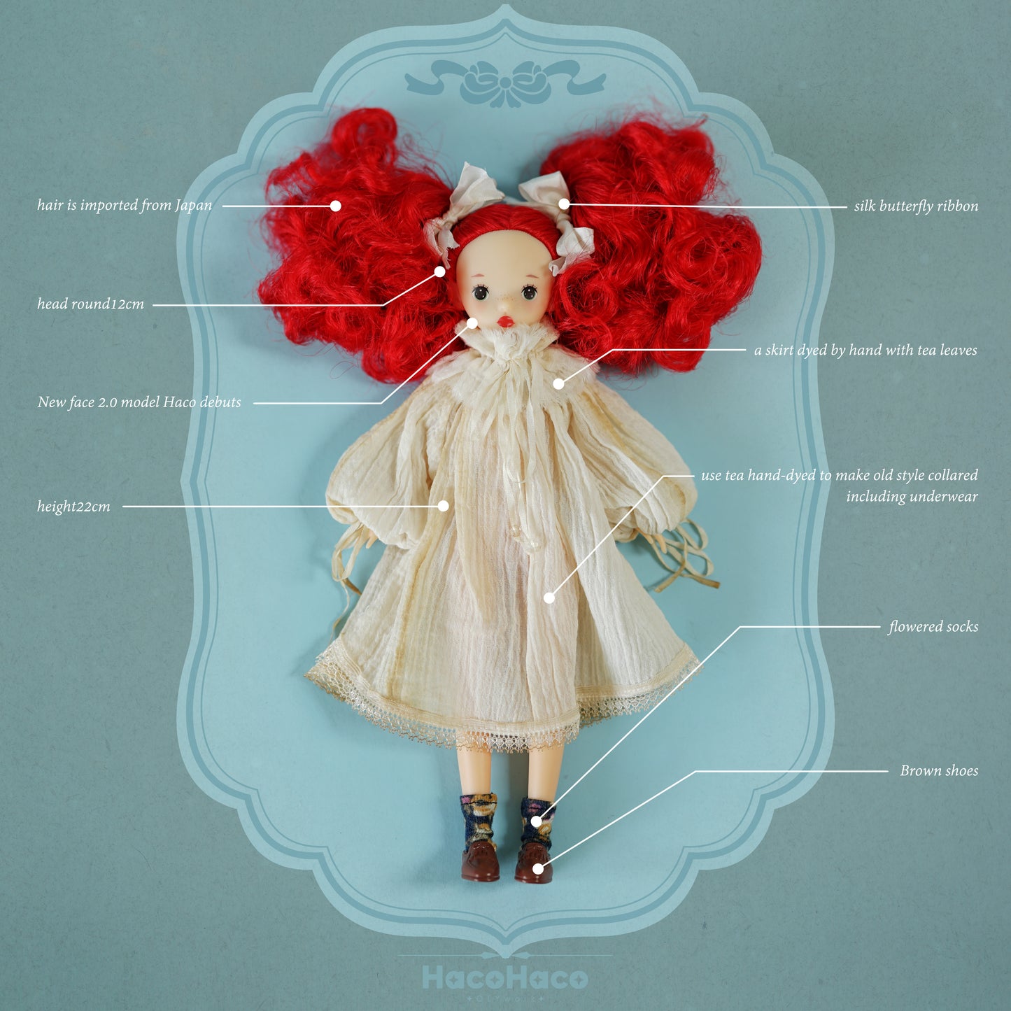 【QLYwork】HacoHaco Doll 5th generation-Annie（instock）