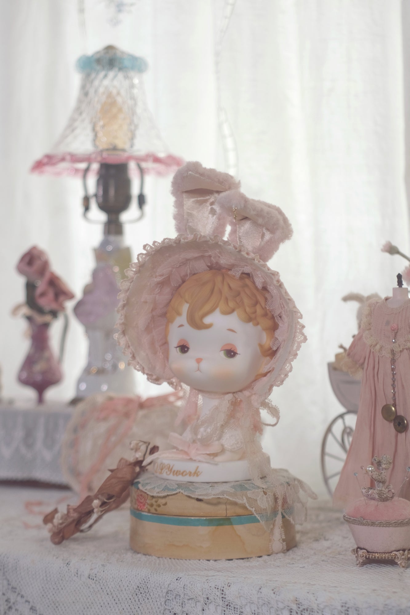 【QLYwork】The Retro Lamb Hat Stand-sleep rabbit【sold out】