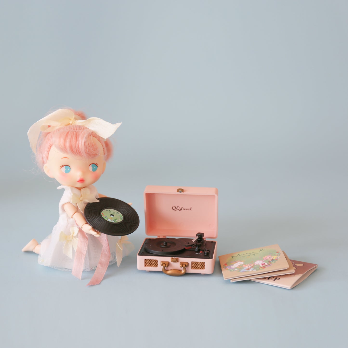 【QLYwork】QLY miniature record player（sold out）