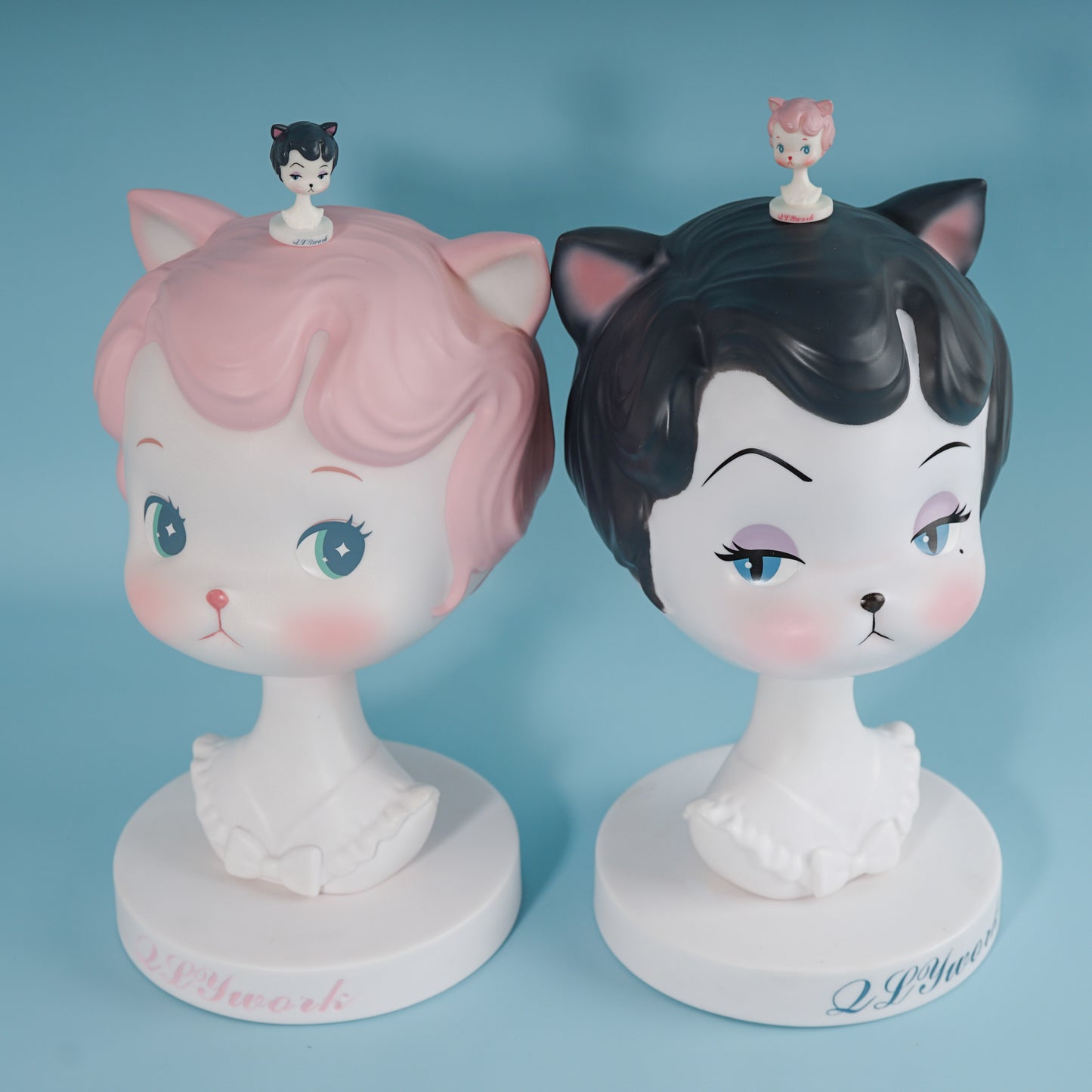 【QLYwork】Retro Cat Head Stand - Life-sized（sold out）